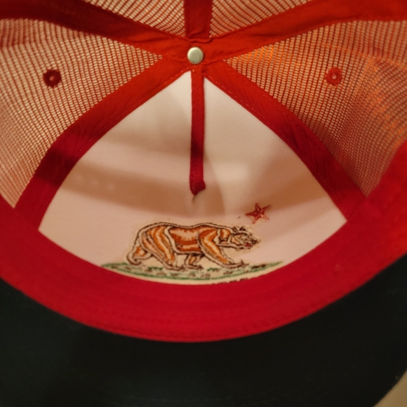 California Republic Trucker Snapback Hat - Picture 9 of 10